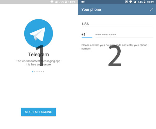 Telegram电报账号注册以及安装使用详细图文教程