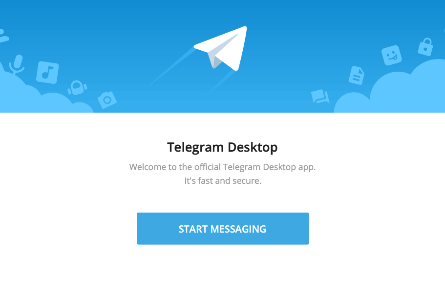 启动 Telegram 和登录